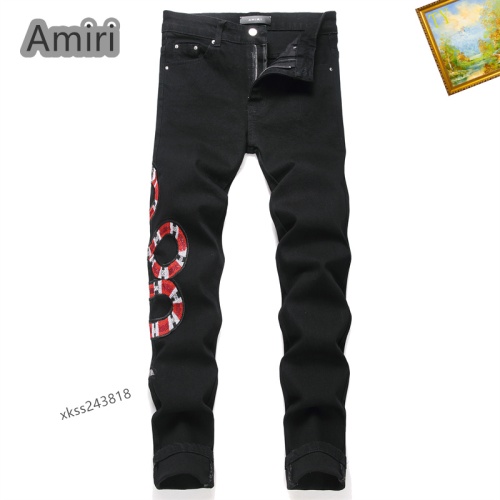 Cheap Amiri Jeans For Men #1226943 Replica Wholesale [$48.00 USD] [ITEM#1226943] on Replica Amiri Jeans