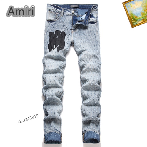 Cheap Amiri Jeans For Men #1226944 Replica Wholesale [$48.00 USD] [ITEM#1226944] on Replica Amiri Jeans