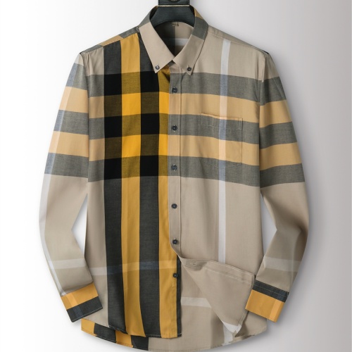 Cheap Burberry Shirts Long Sleeved For Men #1226949 Replica Wholesale [$34.00 USD] [ITEM#1226949] on Replica Burberry Shirts