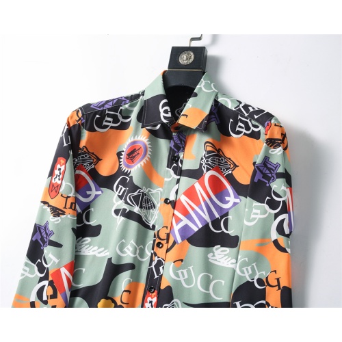 Cheap Gucci Shirts Long Sleeved For Men #1226961 Replica Wholesale [$38.00 USD] [ITEM#1226961] on Replica Gucci Shirts