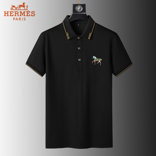 Cheap Hermes T-Shirts Short Sleeved For Men #1226991 Replica Wholesale [$38.00 USD] [ITEM#1226991] on Replica Hermes T-Shirts