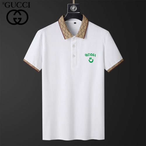 Cheap Gucci T-Shirts Short Sleeved For Men #1227014 Replica Wholesale [$38.00 USD] [ITEM#1227014] on Replica Gucci T-Shirts