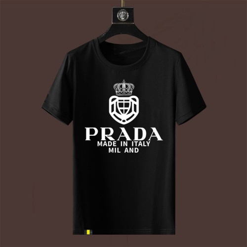 Cheap Prada T-Shirts Short Sleeved For Men #1227146 Replica Wholesale [$40.00 USD] [ITEM#1227146] on Replica Prada T-Shirts