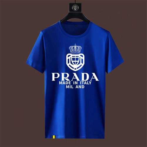 Cheap Prada T-Shirts Short Sleeved For Men #1227147 Replica Wholesale [$40.00 USD] [ITEM#1227147] on Replica Prada T-Shirts