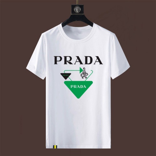 Cheap Prada T-Shirts Short Sleeved For Men #1227175 Replica Wholesale [$40.00 USD] [ITEM#1227175] on Replica Prada T-Shirts