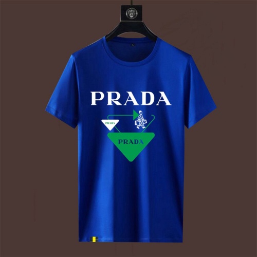 Cheap Prada T-Shirts Short Sleeved For Men #1227177 Replica Wholesale [$40.00 USD] [ITEM#1227177] on Replica Prada T-Shirts