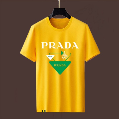 Cheap Prada T-Shirts Short Sleeved For Men #1227178 Replica Wholesale [$40.00 USD] [ITEM#1227178] on Replica Prada T-Shirts