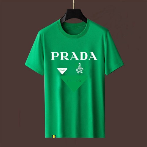 Cheap Prada T-Shirts Short Sleeved For Men #1227179 Replica Wholesale [$40.00 USD] [ITEM#1227179] on Replica Prada T-Shirts