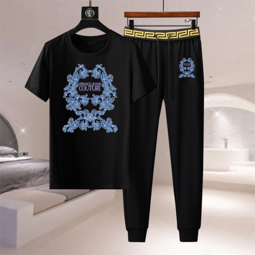 Cheap Versace Tracksuits Short Sleeved For Men #1227214 Replica Wholesale [$76.00 USD] [ITEM#1227214] on Replica Versace Tracksuits