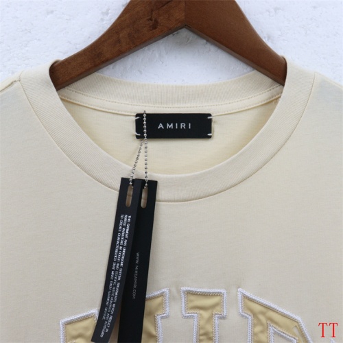 Cheap Amiri T-Shirts Short Sleeved For Unisex #1227251 Replica Wholesale [$36.00 USD] [ITEM#1227251] on Replica Amiri T-Shirts