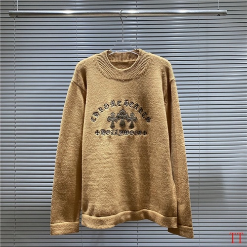 Cheap Chrome Hearts Sweater Long Sleeved For Unisex #1227326 Replica Wholesale [$56.00 USD] [ITEM#1227326] on Replica Chrome Hearts Sweater