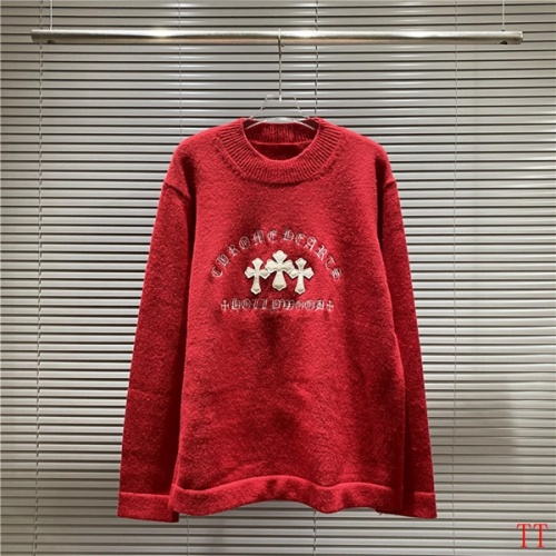 Cheap Chrome Hearts Sweater Long Sleeved For Unisex #1227328 Replica Wholesale [$56.00 USD] [ITEM#1227328] on Replica Chrome Hearts Sweater