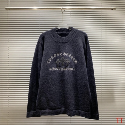 Cheap Chrome Hearts Sweater Long Sleeved For Unisex #1227330 Replica Wholesale [$56.00 USD] [ITEM#1227330] on Replica Chrome Hearts Sweater