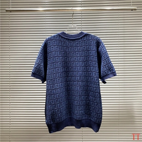 Cheap Fendi Sweaters Short Sleeved For Men #1227343 Replica Wholesale [$48.00 USD] [ITEM#1227343] on Replica Fendi Sweaters