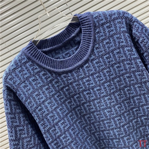 Cheap Fendi Sweaters Short Sleeved For Men #1227343 Replica Wholesale [$48.00 USD] [ITEM#1227343] on Replica Fendi Sweaters