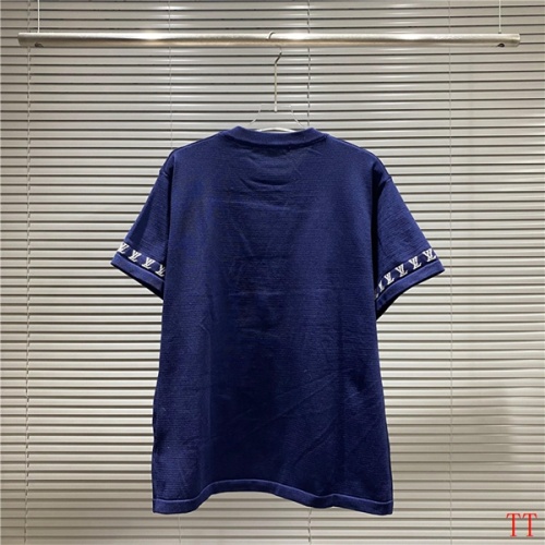 Cheap Louis Vuitton LV T-Shirts Short Sleeved For Men #1227367 Replica Wholesale [$42.00 USD] [ITEM#1227367] on Replica Louis Vuitton LV T-Shirts