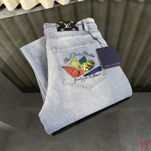 Cheap Louis Vuitton LV Jeans For Unisex #1227385 Replica Wholesale [$60.00 USD] [ITEM#1227385] on Replica Louis Vuitton LV Jeans