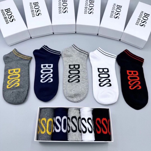 Cheap Boss Socks For Men #1227502 Replica Wholesale [$27.00 USD] [ITEM#1227502] on Replica Boss Socks