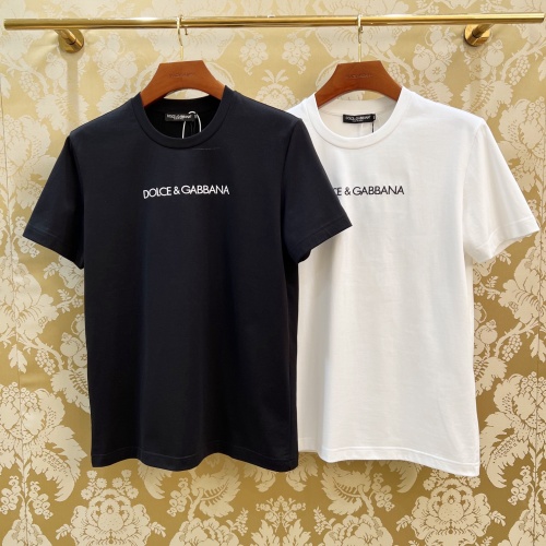 Cheap Dolce &amp; Gabbana D&amp;G T-Shirts Short Sleeved For Unisex #1227528 Replica Wholesale [$45.00 USD] [ITEM#1227528] on Replica Dolce &amp; Gabbana D&amp;G T-Shirts