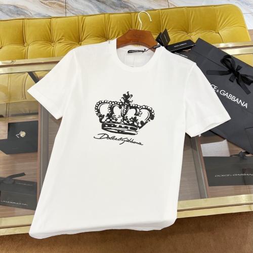 Cheap Dolce &amp; Gabbana D&amp;G T-Shirts Short Sleeved For Unisex #1227531 Replica Wholesale [$45.00 USD] [ITEM#1227531] on Replica Dolce &amp; Gabbana D&amp;G T-Shirts