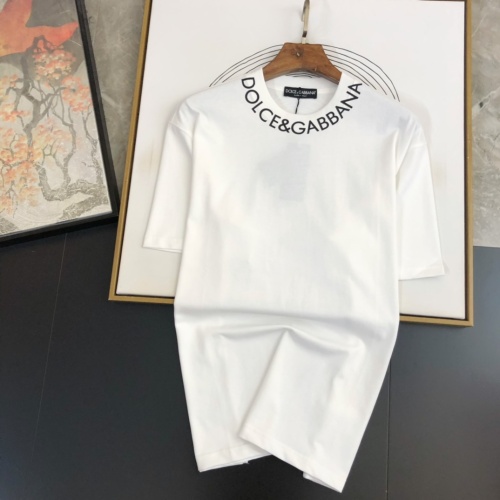 Cheap Dolce &amp; Gabbana D&amp;G T-Shirts Short Sleeved For Men #1227533 Replica Wholesale [$45.00 USD] [ITEM#1227533] on Replica Dolce &amp; Gabbana D&amp;G T-Shirts