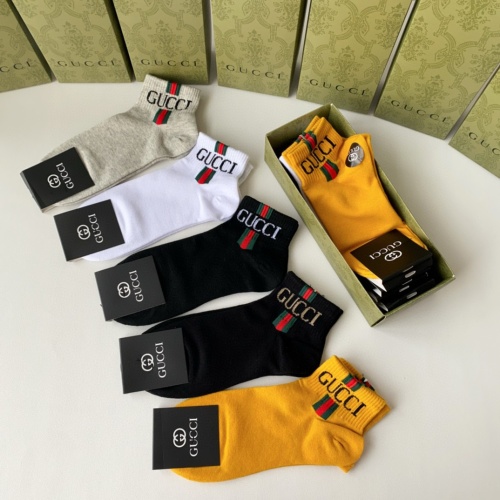 Cheap Gucci Socks #1227541 Replica Wholesale [$27.00 USD] [ITEM#1227541] on Replica Gucci Socks