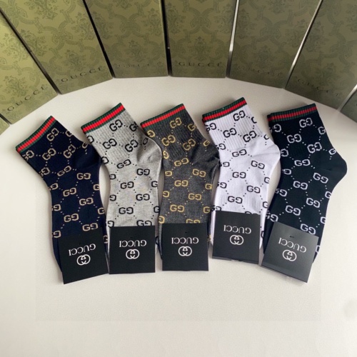 Cheap Gucci Socks #1227543 Replica Wholesale [$27.00 USD] [ITEM#1227543] on Replica Gucci Socks