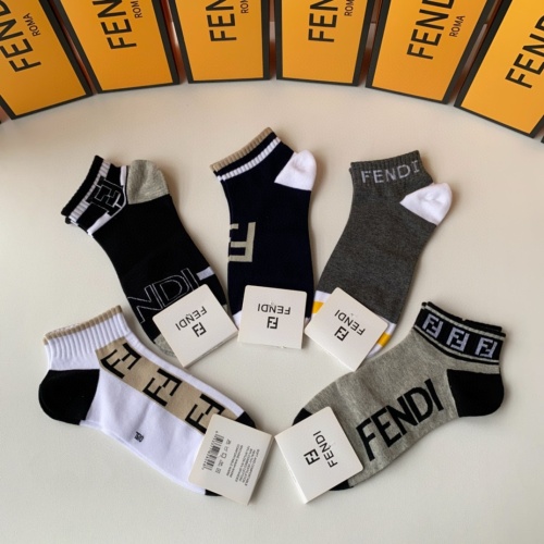 Cheap Fendi Socks #1227549 Replica Wholesale [$27.00 USD] [ITEM#1227549] on Replica Fendi Socks