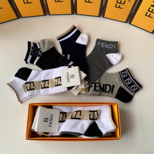 Cheap Fendi Socks #1227549 Replica Wholesale [$27.00 USD] [ITEM#1227549] on Replica Fendi Socks