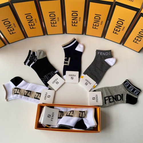 Cheap Fendi Socks #1227549 Replica Wholesale [$27.00 USD] [ITEM#1227549] on Replica Fendi Socks