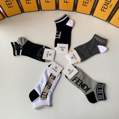 Cheap Fendi Socks #1227549 Replica Wholesale [$27.00 USD] [ITEM#1227549] on Replica Fendi Socks