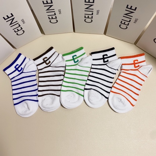 Cheap Celine Socks #1227552 Replica Wholesale [$25.00 USD] [ITEM#1227552] on Replica Celine Socks