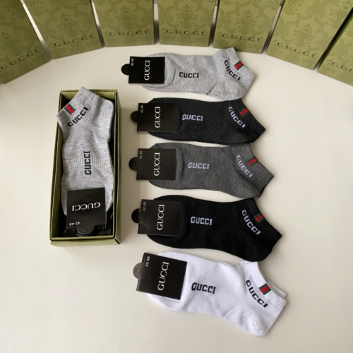 Cheap Gucci Socks #1227559 Replica Wholesale [$27.00 USD] [ITEM#1227559] on Replica Gucci Socks