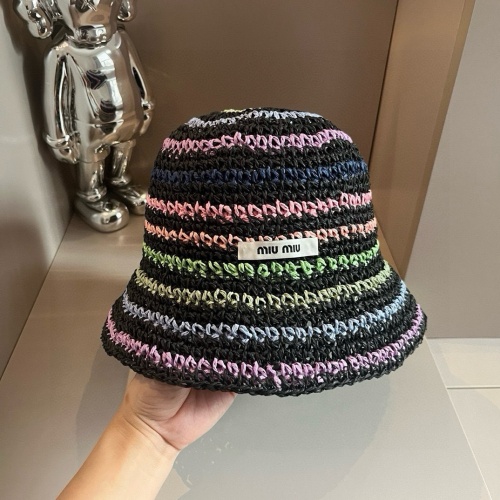 Cheap MIU MIU Caps #1227643 Replica Wholesale [$29.00 USD] [ITEM#1227643] on Replica MIU MIU Caps