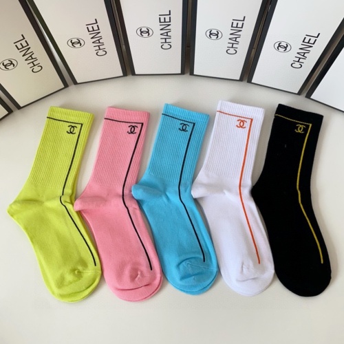 Cheap Chanel Socks #1227658 Replica Wholesale [$29.00 USD] [ITEM#1227658] on Replica Chanel Socks