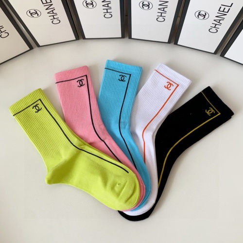 Cheap Chanel Socks #1227658 Replica Wholesale [$29.00 USD] [ITEM#1227658] on Replica Chanel Socks