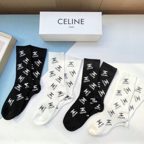 Cheap Celine Socks #1227684 Replica Wholesale [$34.00 USD] [ITEM#1227684] on Replica Celine Socks