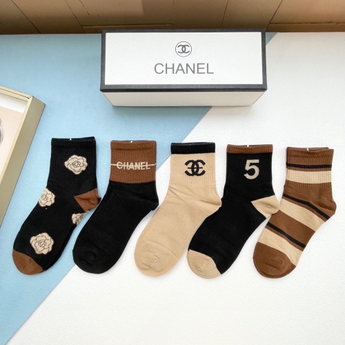 Cheap Chanel Socks #1227705 Replica Wholesale [$27.00 USD] [ITEM#1227705] on Replica Chanel Socks