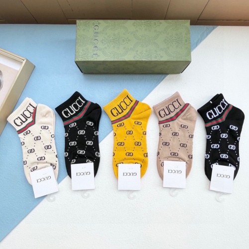 Cheap Gucci Socks #1227739 Replica Wholesale [$27.00 USD] [ITEM#1227739] on Replica Gucci Socks