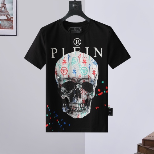 Cheap Philipp Plein PP T-Shirts Short Sleeved For Men #1227802 Replica Wholesale [$29.00 USD] [ITEM#1227802] on Replica Philipp Plein PP T-Shirts