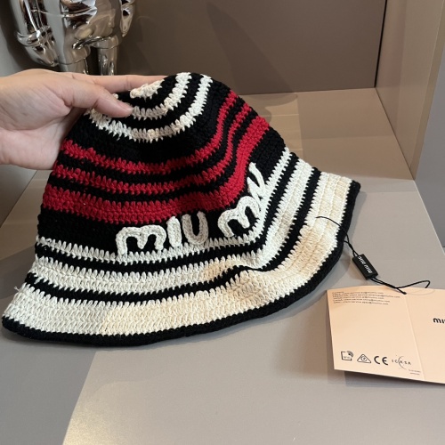 Cheap MIU MIU Caps #1227907 Replica Wholesale [$45.00 USD] [ITEM#1227907] on Replica MIU MIU Caps