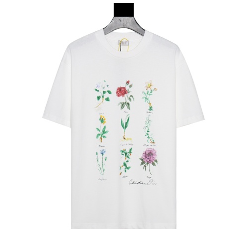 Cheap Christian Dior T-Shirts Short Sleeved For Unisex #1227964 Replica Wholesale [$40.00 USD] [ITEM#1227964] on Replica Christian Dior T-Shirts