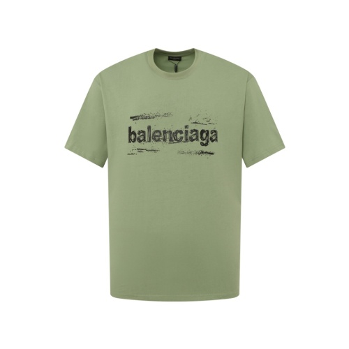 Cheap Balenciaga T-Shirts Short Sleeved For Unisex #1228027 Replica Wholesale [$40.00 USD] [ITEM#1228027] on Replica Balenciaga T-Shirts