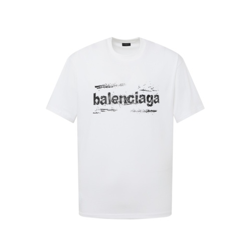 Cheap Balenciaga T-Shirts Short Sleeved For Unisex #1228028 Replica Wholesale [$40.00 USD] [ITEM#1228028] on Replica Balenciaga T-Shirts