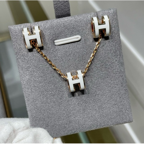 Cheap Hermes Jewelry Set For Women #1228136 Replica Wholesale [$100.00 USD] [ITEM#1228136] on Replica Hermes Jewelry Set