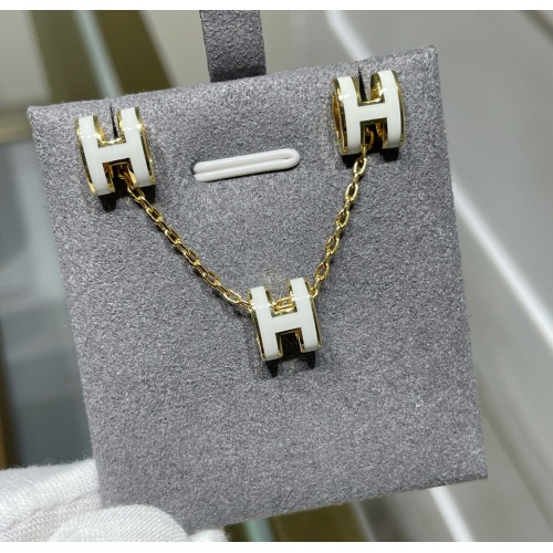 Cheap Hermes Jewelry Set For Women #1228137 Replica Wholesale [$100.00 USD] [ITEM#1228137] on Replica Hermes Jewelry Set