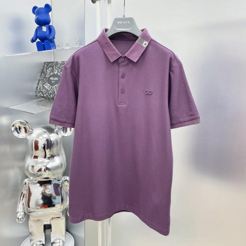 Cheap Salvatore Ferragamo T-Shirts Short Sleeved For Men #1228166 Replica Wholesale [$76.00 USD] [ITEM#1228166] on Replica Salvatore Ferragamo T-Shirts