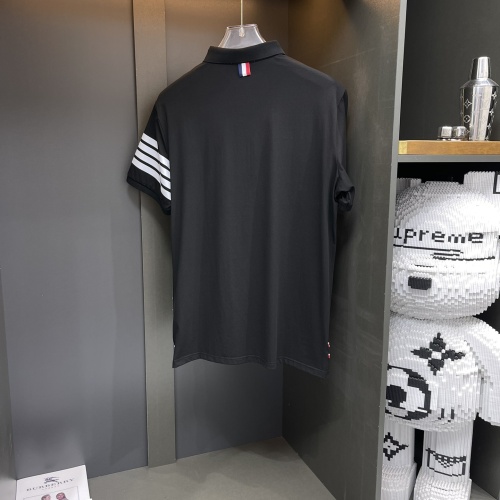 Cheap Thom Browne TB T-Shirts Short Sleeved For Men #1228170 Replica Wholesale [$45.00 USD] [ITEM#1228170] on Replica Thom Browne TB T-Shirts