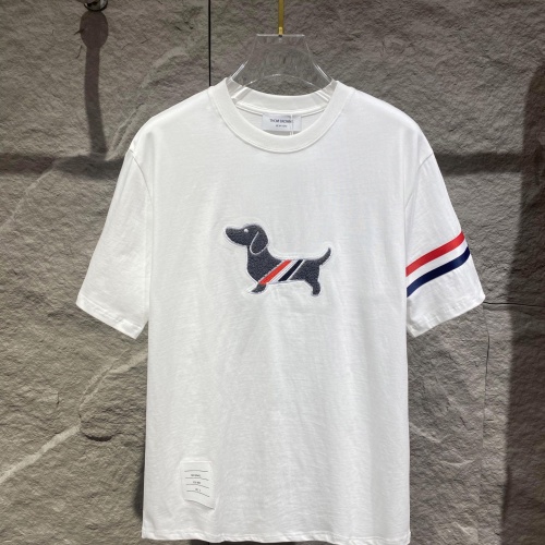 Cheap Thom Browne TB T-Shirts Short Sleeved For Unisex #1228172 Replica Wholesale [$72.00 USD] [ITEM#1228172] on Replica Thom Browne TB T-Shirts