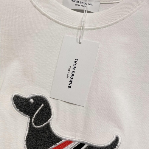 Cheap Thom Browne TB T-Shirts Short Sleeved For Unisex #1228172 Replica Wholesale [$72.00 USD] [ITEM#1228172] on Replica Thom Browne TB T-Shirts